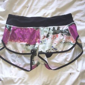 Lululemon speed shorts